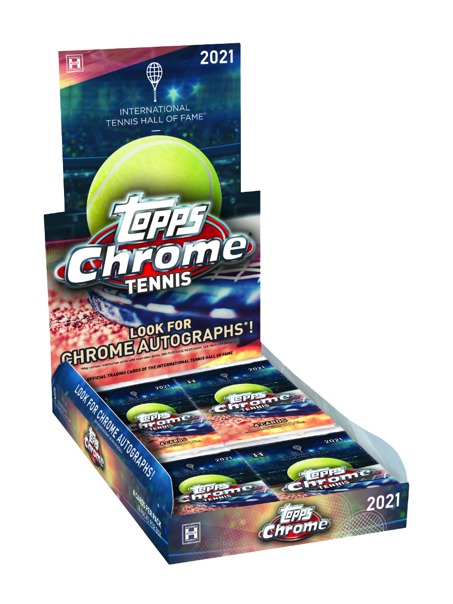 Topps Chrome Tennis 2021 — Hobby Box (ENG)
