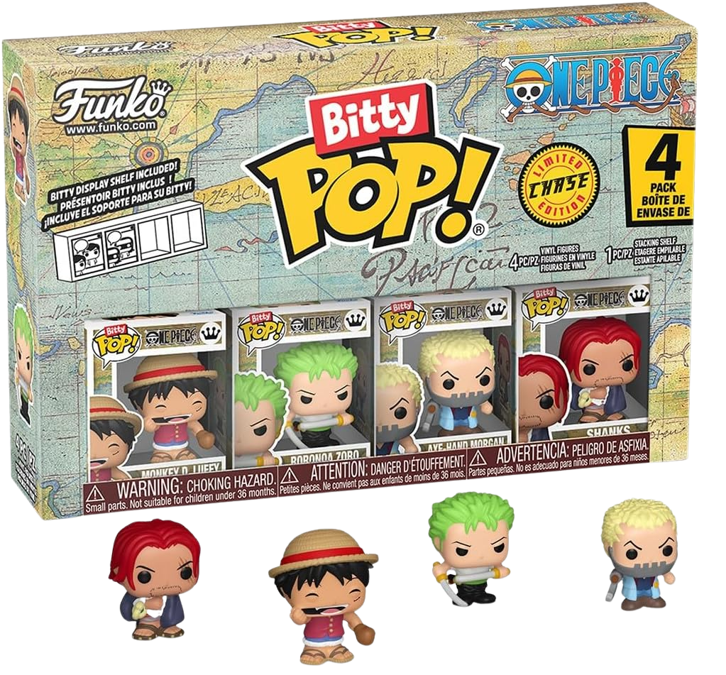 Funko Bitty POP! 4 Pack — One Piece