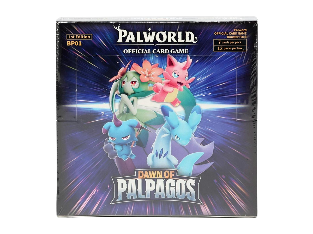 Booster Box — Palworld Official Card Game BP01: Dawn of Palpagos (12 packs) (ENG)