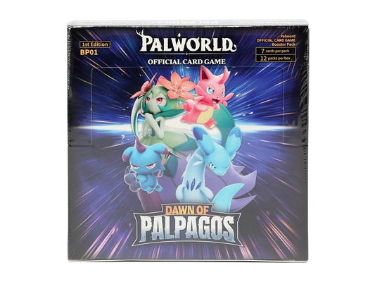 Booster Box — Palworld Official Card Game BP01: Dawn of Palpagos (12 packs) (ENG)