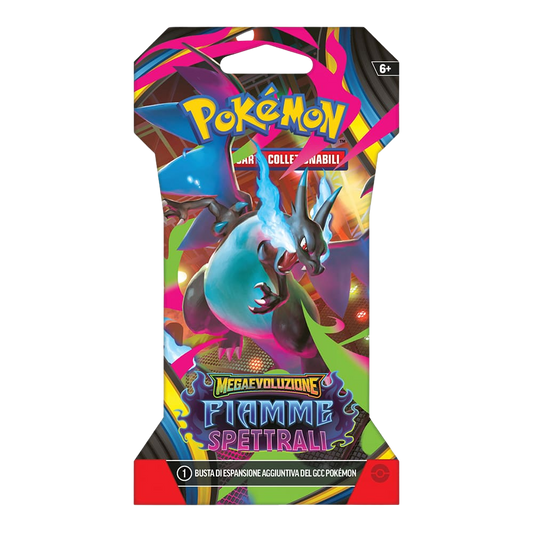 Pokémon GCC — Fiamme Spettrali — Paper Sleeve, 1 Bustina (ITA)