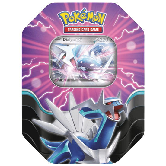 Pokémon GCC — Dialga-ex Tin da Collezione Leggende Cerulee (ITA)