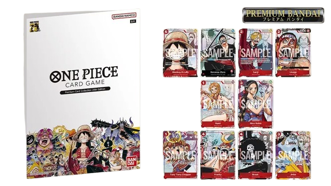 One Piece Premium Card Collection – 25th Anniversary – ENGLISH
