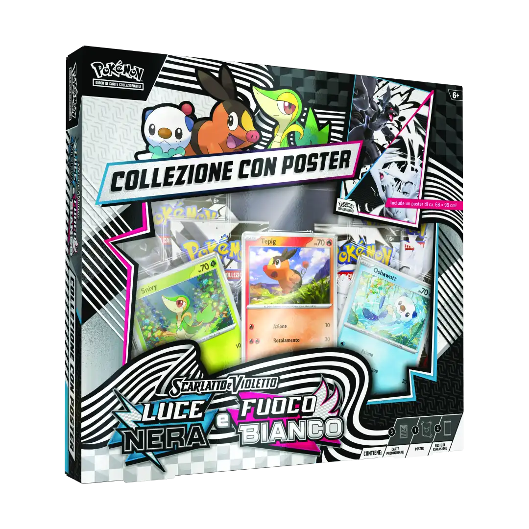 Collezione — con poster Unima: Bianco e Nero (ITA)