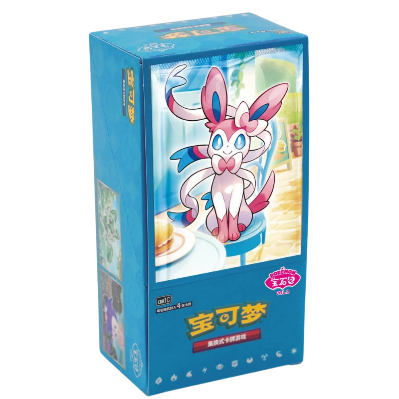 Pokemon Gem Pack 2 – Display 15 Buste – Cinese