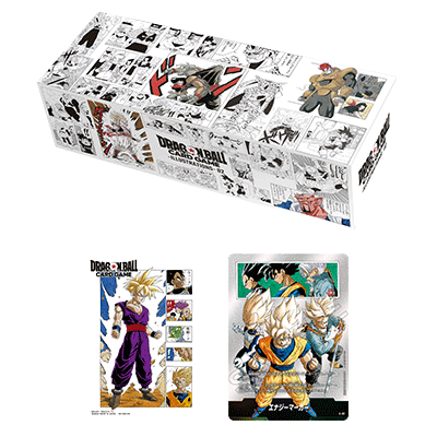 Dragon Ball Card Game Set Illustrations 02 — confezione e carte