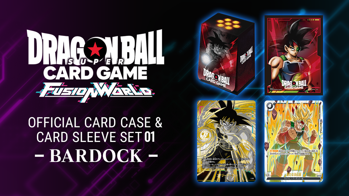 Accessori — Fusion World Official & Card Set 01 - Bardock (ENG)