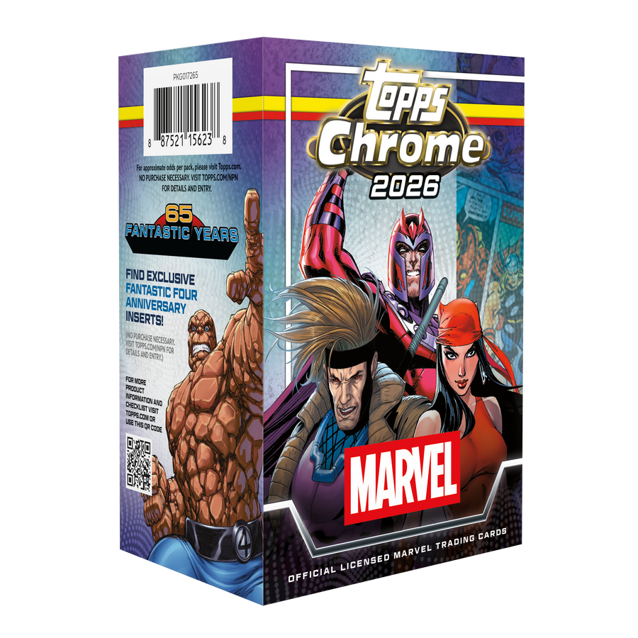2026 Topps Chrome Marvel Comics Value Box (ENG)