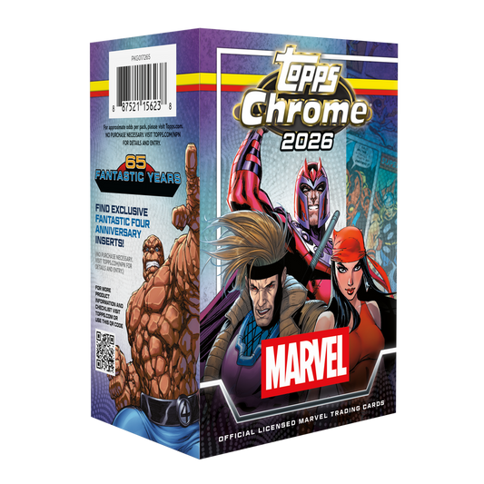 2026 Topps Chrome Marvel Comics Value Box (ENG)