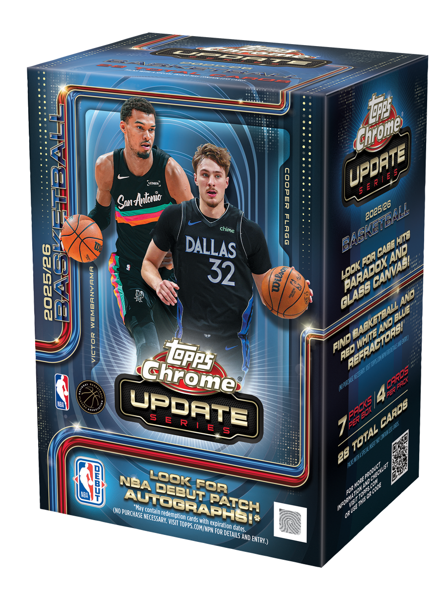 2025/26 Topps Chrome Updates Basketball Value Box (ENG)