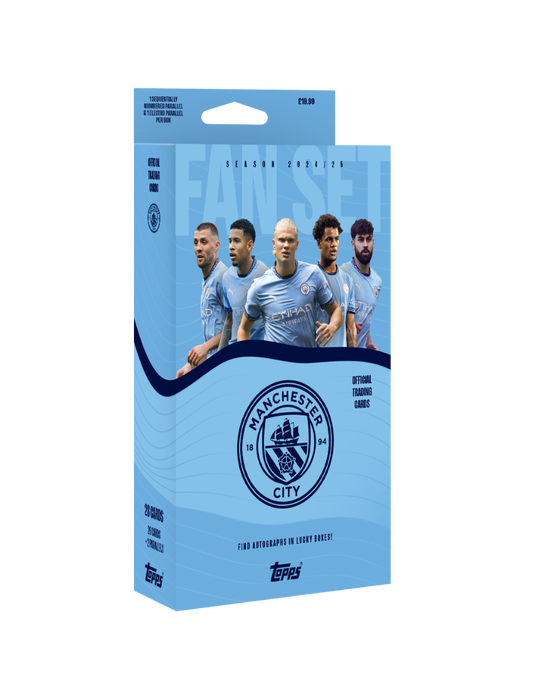 Topps Manchester City FC Fan Set 2024/25 (ENG)