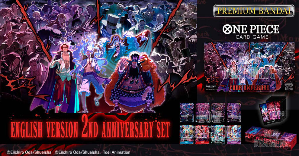 ONE PIECE CARD GAME – Box – Quattro Imperatori – ENG