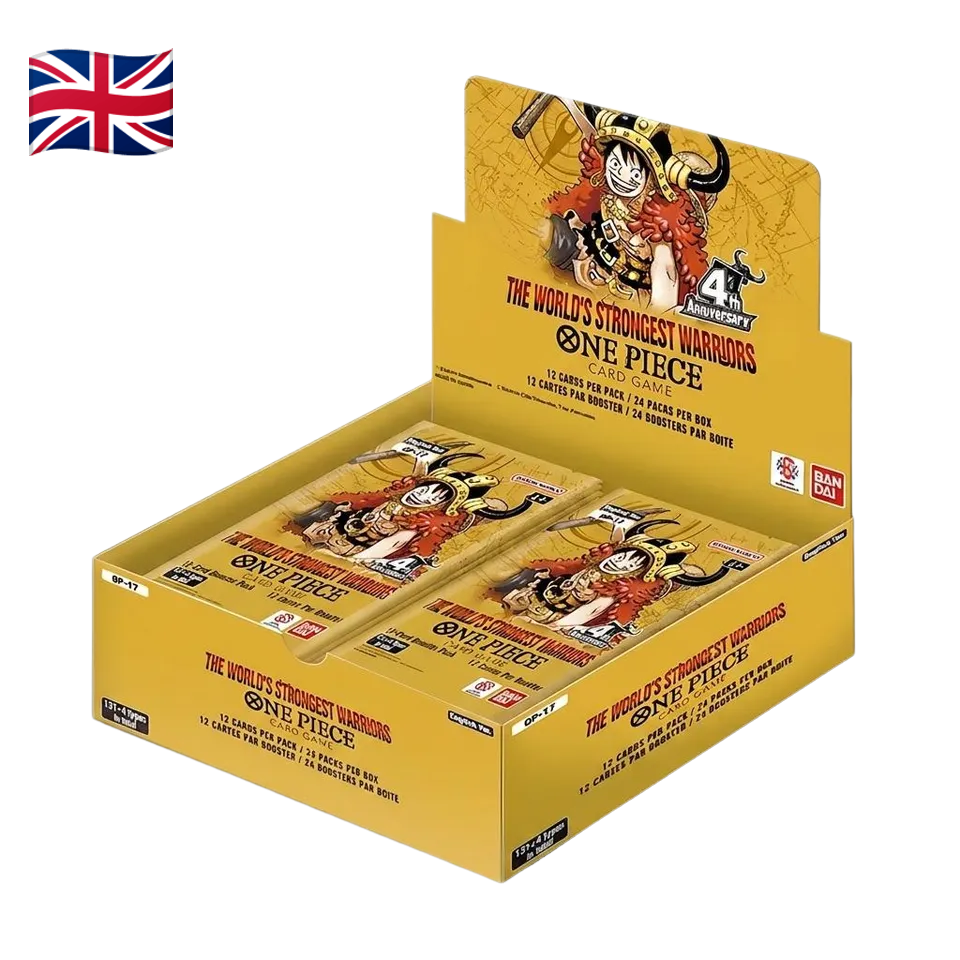 One Piece Card Game – The World’s Strongest Warriors – Booster Box OP-17 – ENG