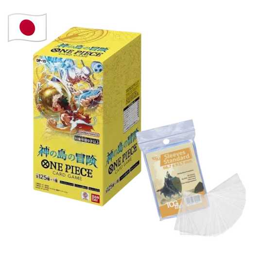 One Piece Card Game – Op-15 – Booster Box – Jap – con Bustine Protettive Tc