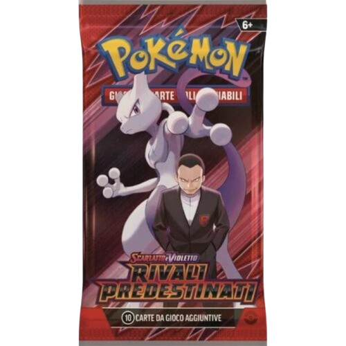 Pokemon – Busta 10 Carte – Rivali Predestinati – Scarlatto e Violetto – ITA