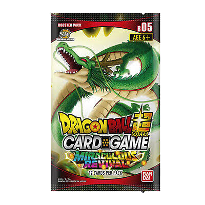 DRAGON BALL SUPER CARD GAME – 1 pack – Miraculous Revival – ITA