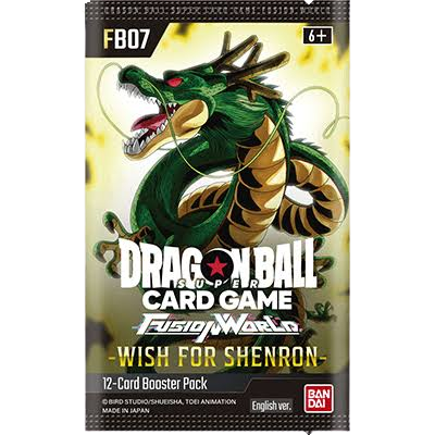 Busta singola — Fusion World FB07 Wish for Shenron (12 carte) (ENG)