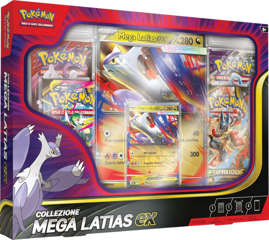 Confezione sigillata Pokémon Collezione Mega Latias ex in italiano