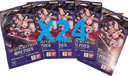 Paper Sleeve One Piece Card Game OP-14-EB04 The Azure Sea’s Seven – 24 bustine