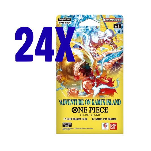 One Piece Card Game – Bundle 24 X Paper Sleeve Op15-Eb04 – Eng