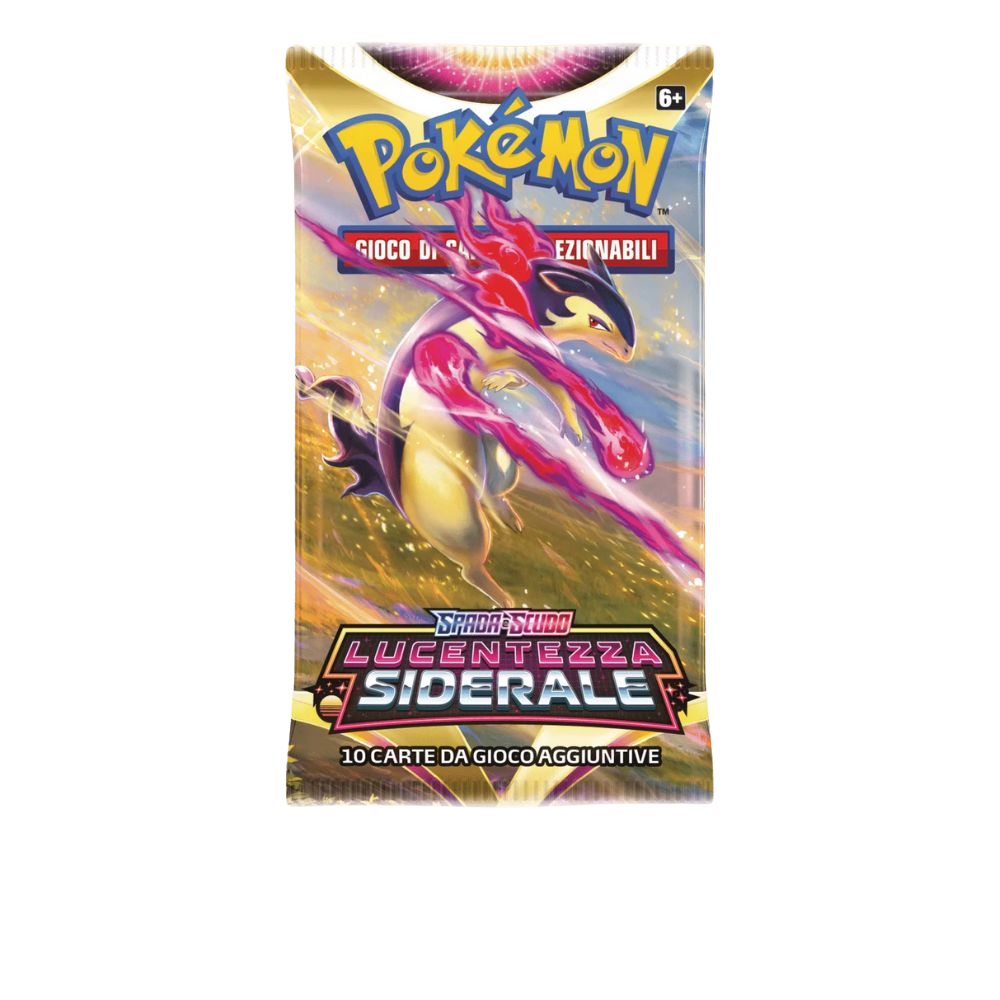 Pokemon Spada e Scudo – Bustina Singola – Lucentezza Siderale – ITA
