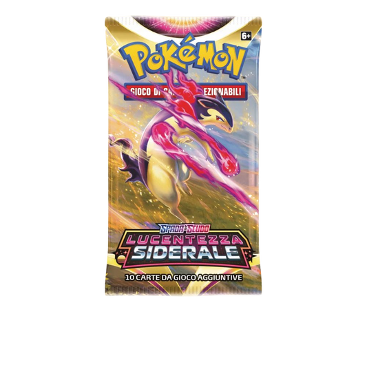 Pokemon Spada e Scudo – Bustina Singola – Lucentezza Siderale – ITA